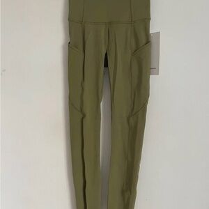 Sleek Olive Women's Leggings